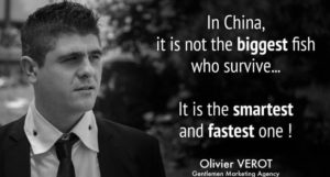GMA - Olivier Verot - In China, it is not the biggest fish who survive... It is the smartest and fastest one !